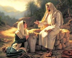 Jesus Teaches Woman at the Well